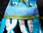 Preview: blaue Oktopussy oversize, dreadmuetze, dread, headband, drealocks, oversize accessoires